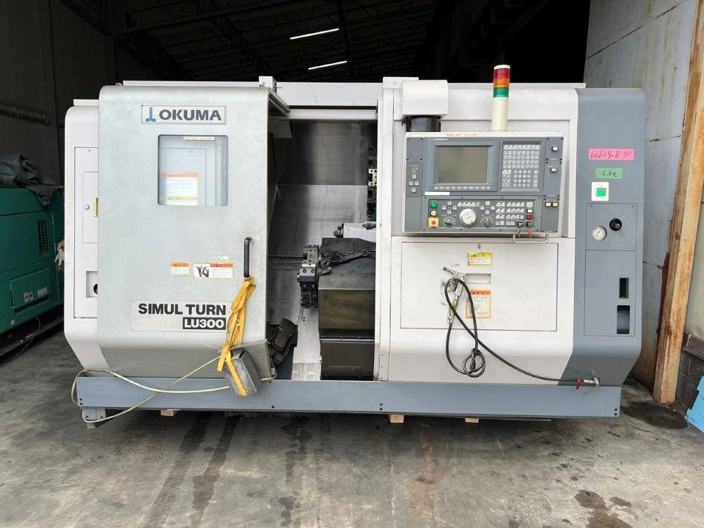 Okuma Simul-Turn LU300 - CNC twin-turret lathe